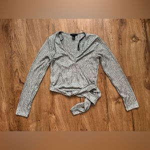 Forever 21 Sparkly Top Size M